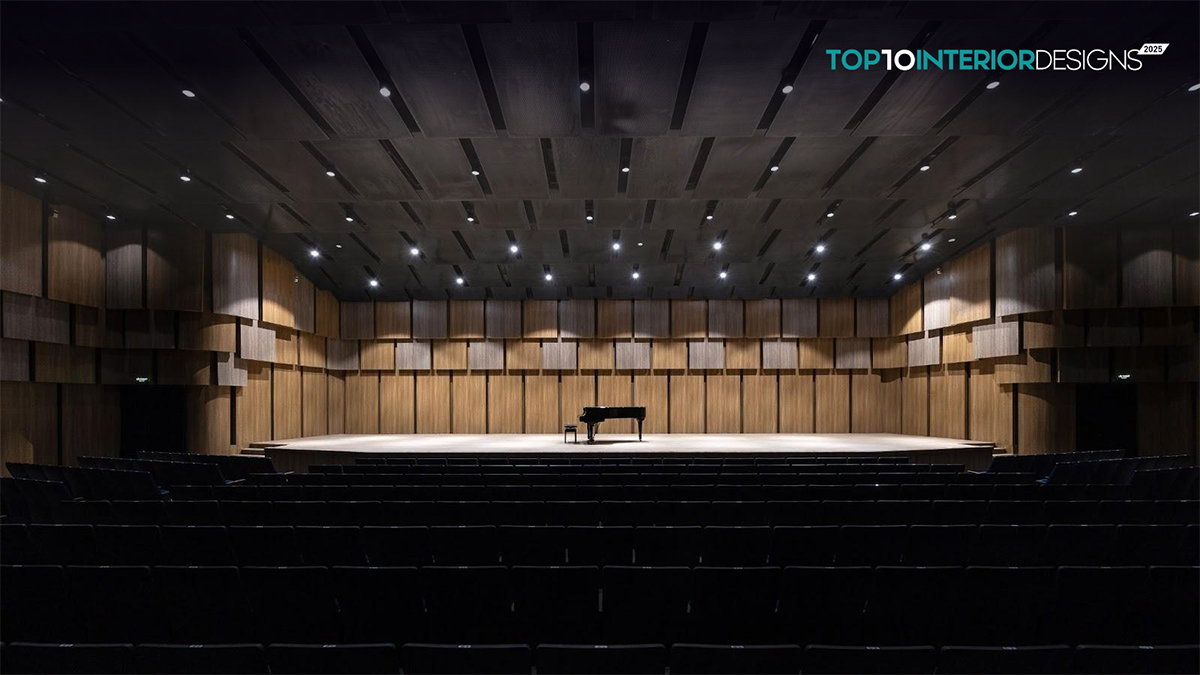 RGSV Theater Auditorium: “Module hóa” không gian nội thất từ ý tưởng phím đàn piano | KKA & Partners